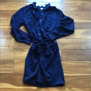 Button down shirt dress